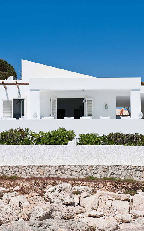 Casa Blu: Udendørs, Udvendige