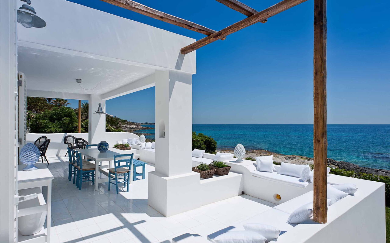 Casa Blu: Altan / terrasse / gårdhave, Udendørs, Udvendige