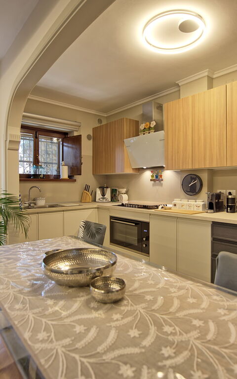 Villa Tagliaferri: Frokostlokale, Køkken