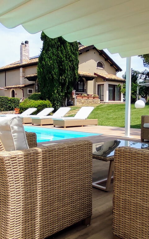 Villa Tagliaferri: Have, pool