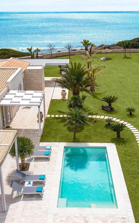 Villa Azulea: Have, pool, Udendørs, Udvendige, Visninger