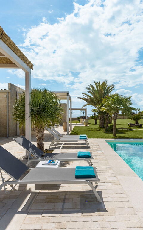 Villa Azulea: Have, pool, Udendørs, Udvendige