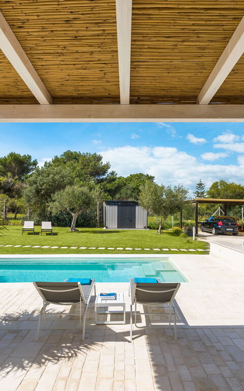 Villa Azulea: Altan / terrasse / gårdhave, Have, pool, Udendørs, Udvendige