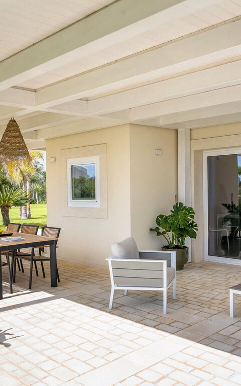 Villa Azulea: Altan / terrasse / gårdhave