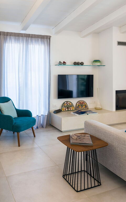 Villa Azulea: Køkken, Stue