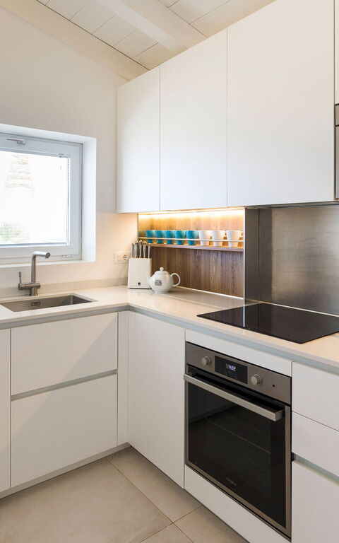 Villa Azulea: Køkken, Stue