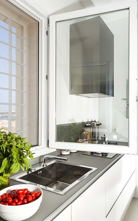 Villa Capo Passero: Køkken