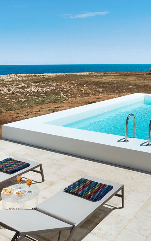 Villa Capo Passero: pool, Udendørs, Udvendige, Visninger