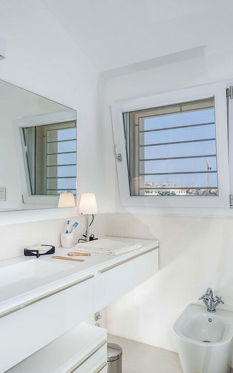 Villa Capo Passero: Badeværelse