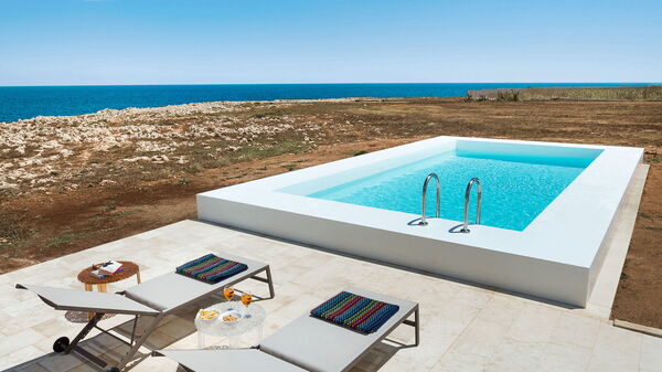 Villa Capo Passero: pool, Udendørs, Udvendige, Visninger