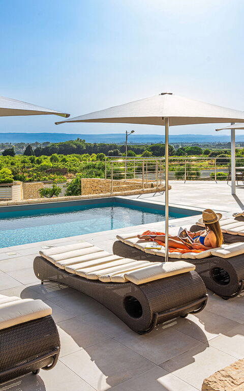 Villa Anna Plemmirio: pool, Udendørs, Udvendige