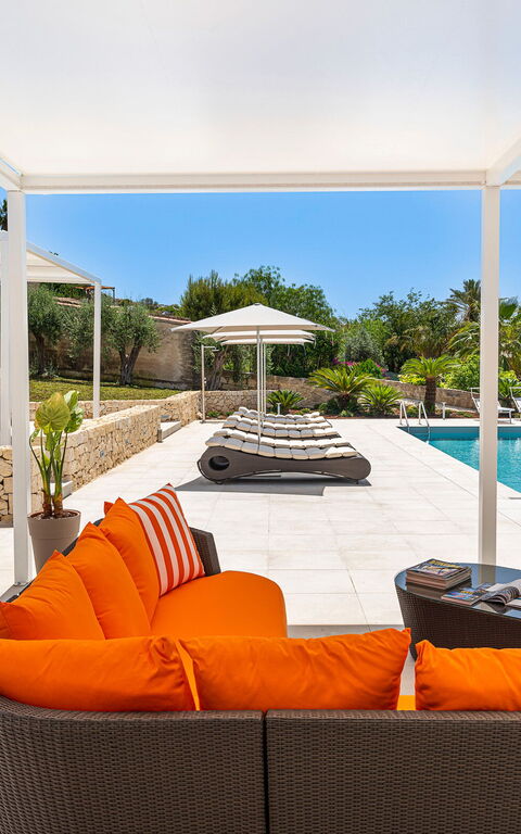 Villa Anna Plemmirio: pool, Udendørs, Udvendige