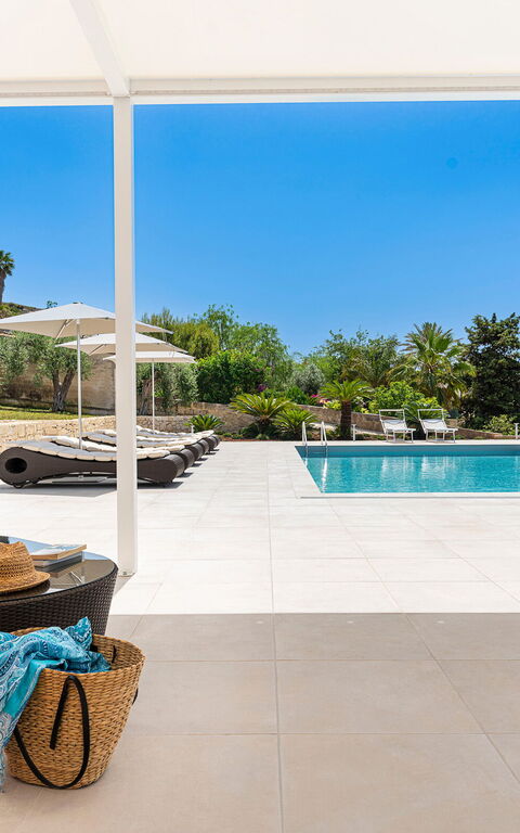 Villa Anna Plemmirio: pool, Udendørs, Udvendige