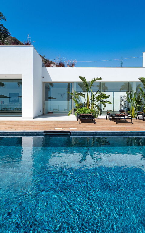 Villa Alexandra: pool, Udendørs, Udvendige, Visninger