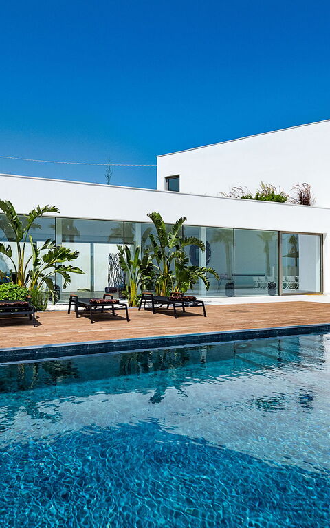 Villa Alexandra: pool, Udendørs, Udvendige, Visninger