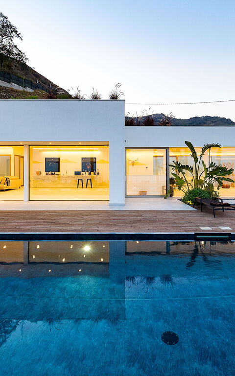 Villa Alexandra: pool, Udendørs, Udvendige, Visninger