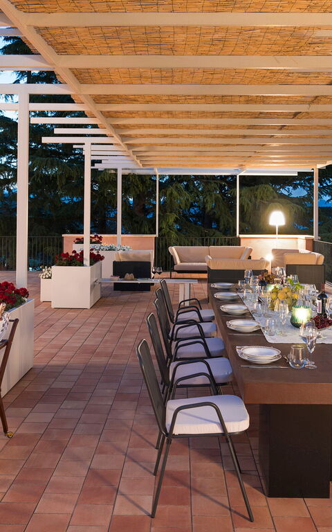 Tenuta Della Contea: Altan / terrasse / gårdhave, Udendørs, Udvendige, Visninger