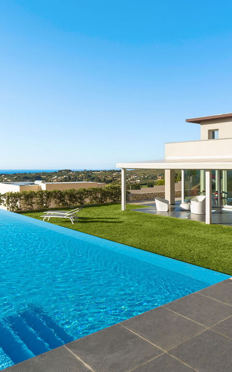 Villa Dolce: Have, pool, Udendørs, Udvendige, Visninger