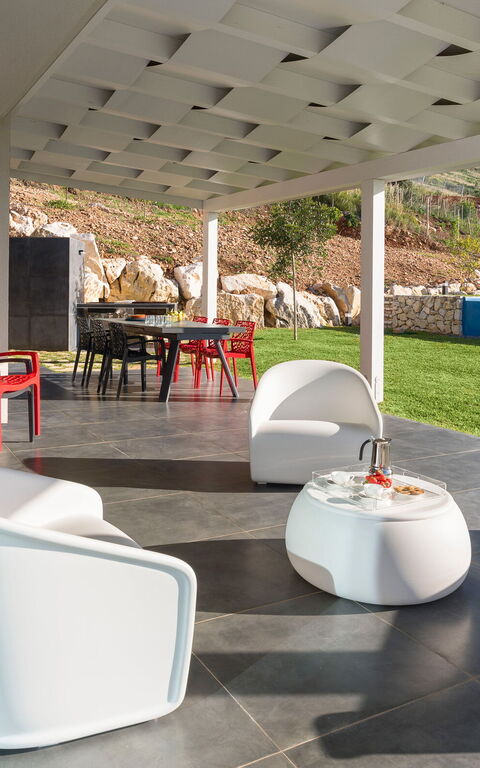 Villa Dolce: Have, pool, Udendørs, Udvendige, Visninger