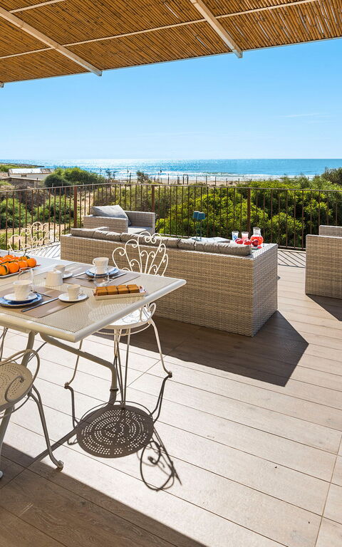 Casa Dafne: Altan / terrasse / gårdhave, Udendørs, Udvendige, Visninger