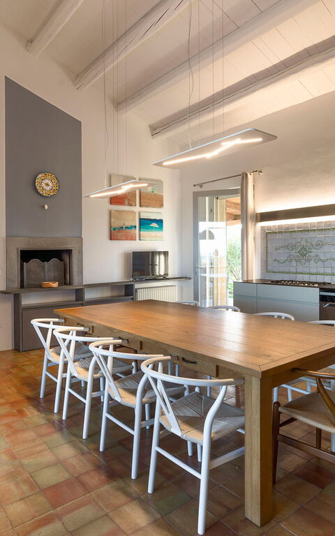 Pigna Blue: Frokostlokale, Køkken