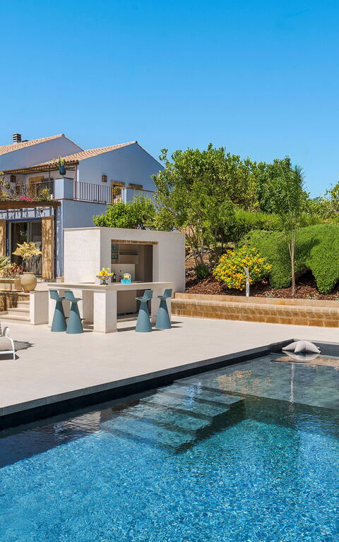 Pigna Blue: pool, Udendørs, Udvendige