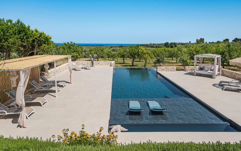 Pigna Blue: pool, Udendørs, Udvendige, Visninger