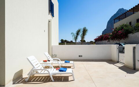 Feriebolig Delfino: Altan / terrasse / gårdhave, Udendørs, Udvendige