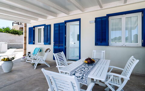 Feriebolig Riccio: Altan / terrasse / gårdhave