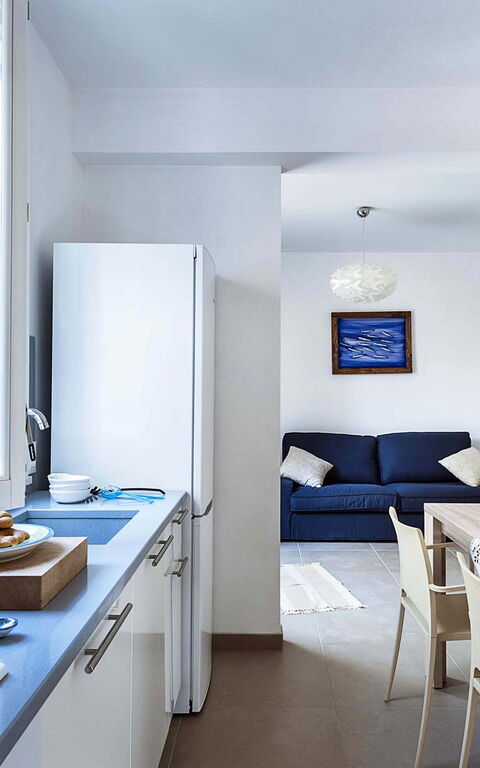 Lisca Bianca: Køkken, Stue