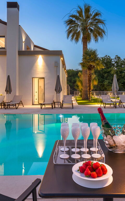 Villa Gianos: pool, Udendørs, Udvendige