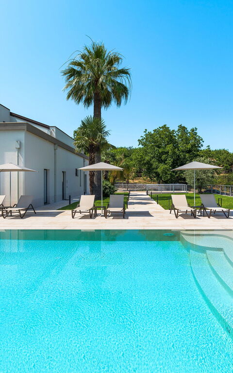 Villa Gianos: pool, Udendørs, Udvendige