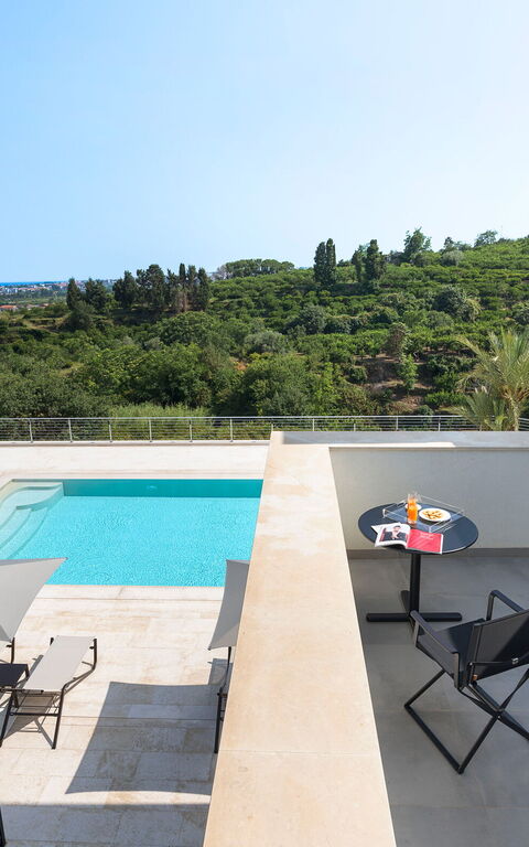 Villa Gianos: pool, Udendørs, Udvendige, Visninger