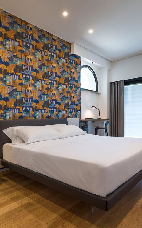 Villa Gianos: soveværelse