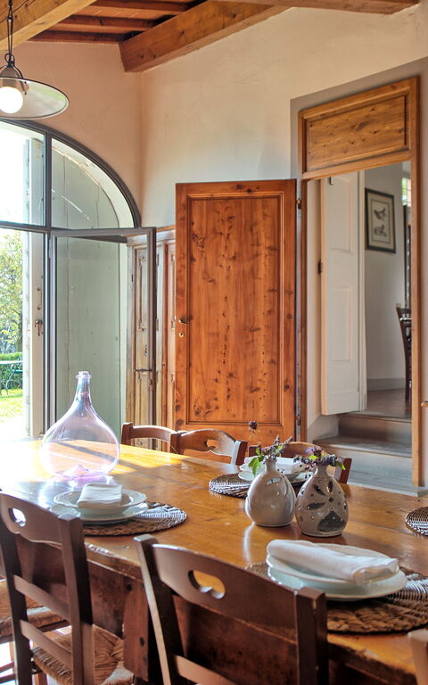 Villa Cona: Frokostlokale, Køkken, Stue