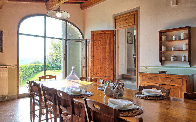 Villa Cona: Frokostlokale, Køkken, Stue