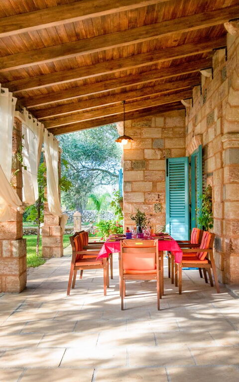 Villa Astrea: Altan / terrasse / gårdhave, Have, Udvendige