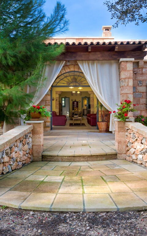 Villa Astrea: Altan / terrasse / gårdhave, Hovedindgang, Udvendige