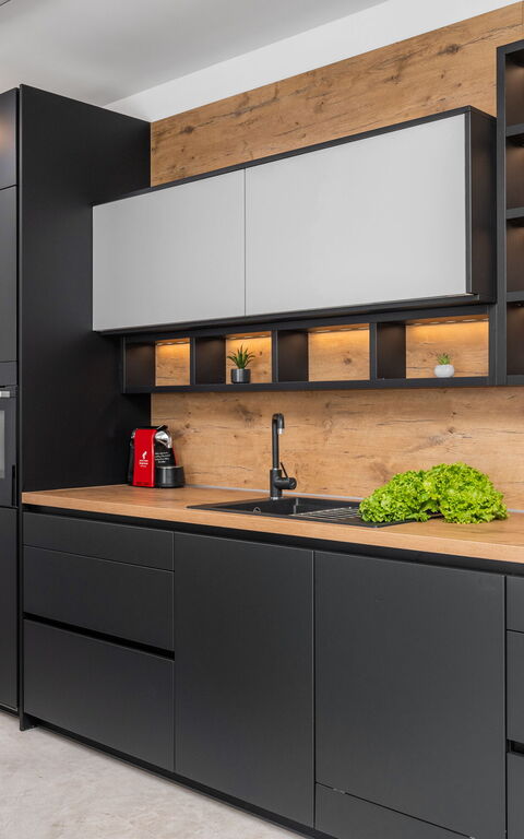 Villa Sea Breeze: Køkken