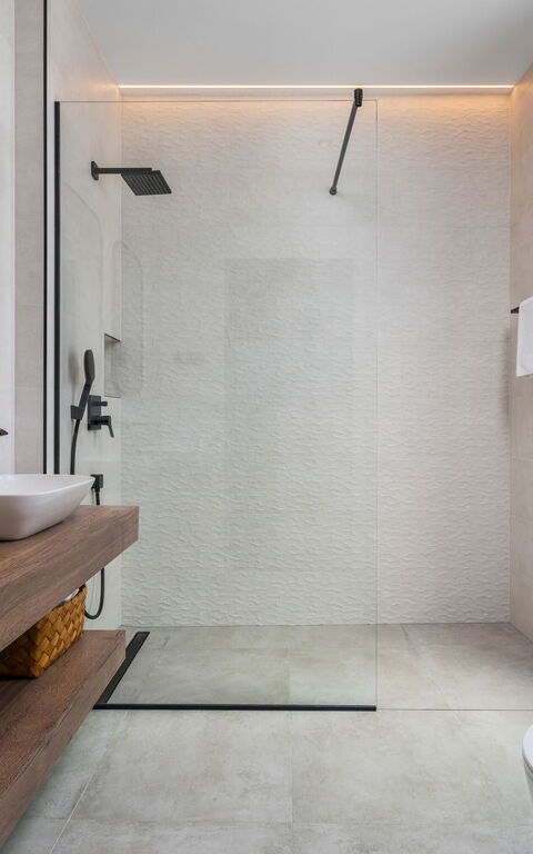 Villa Sea Breeze: Badeværelse