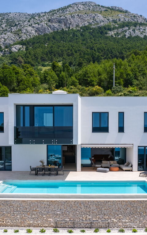 Villa Sea Breeze: pool, Udvendige