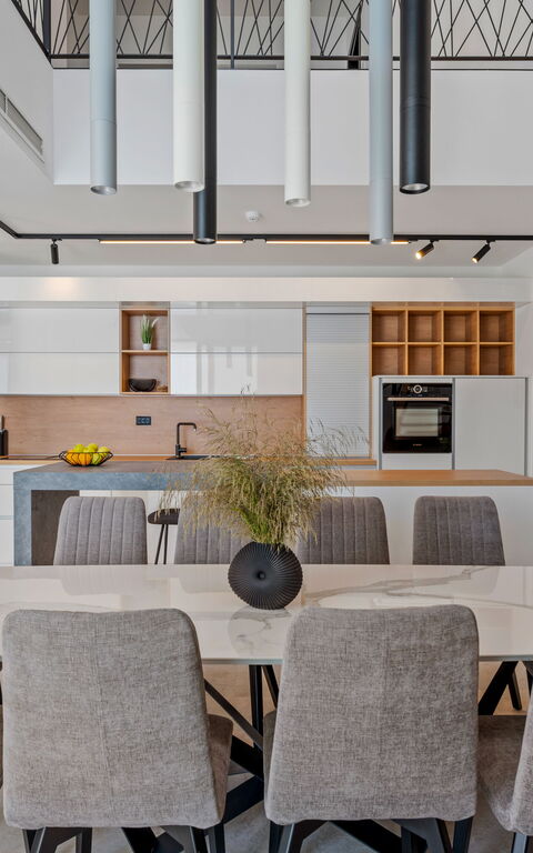 Villa Loma: Frokostlokale, Køkken