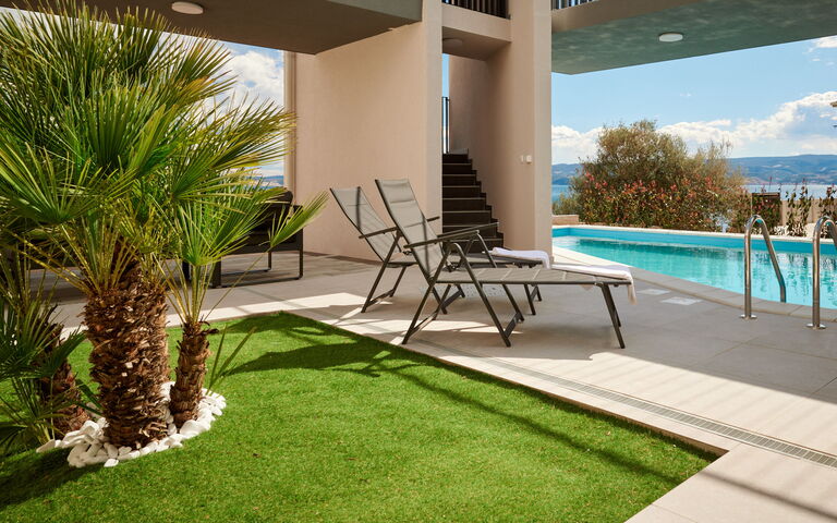 Villa Stella: pool, Udendørs, Visninger