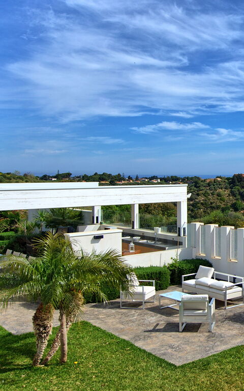 Villa Demetra: Altan / terrasse / gårdhave, Have, Udendørs, Udvendige