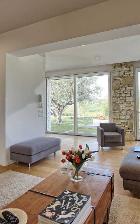 Villa Demetra: soveværelse, Stue