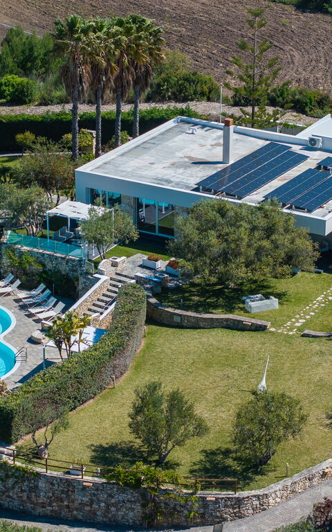 Villa Demetra: Have, pool