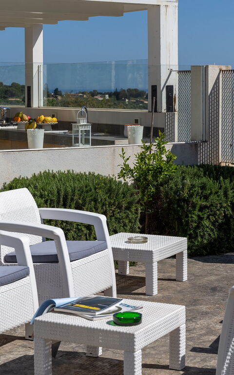 Villa Demetra: Altan / terrasse / gårdhave, Udendørs, Udvendige