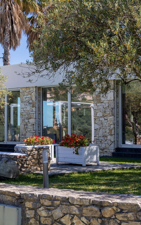 Villa Demetra: Have, Udendørs, Udvendige