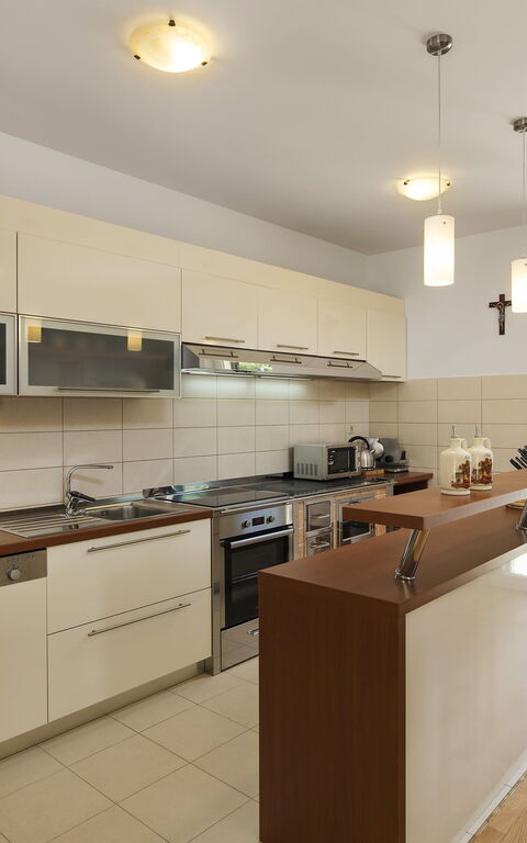 Villa Roglic: Køkken