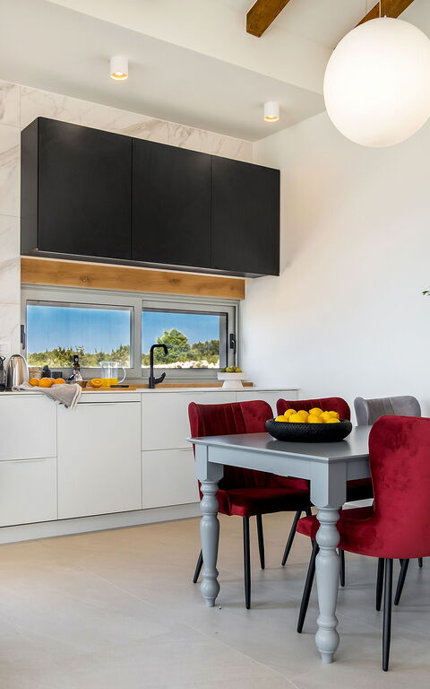 Villa Steropa: Frokostlokale, Køkken